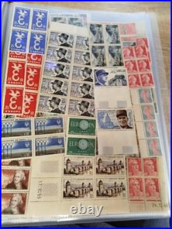 Important LOT TIMBRES FRANçAIS NEUFS ANCIENS Blocs et autres Bon état