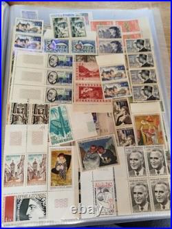 Important LOT TIMBRES FRANçAIS NEUFS ANCIENS Blocs et autres Bon état