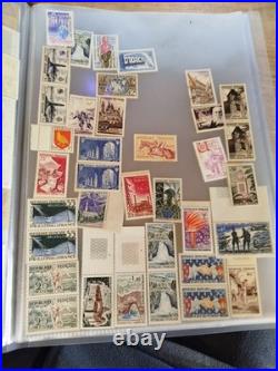 Important LOT TIMBRES FRANçAIS NEUFS ANCIENS Blocs et autres Bon état