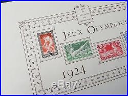 Jeux Olympiques Olympics #23 épreuve collective proof Paris 1924 183/186 t. 135
