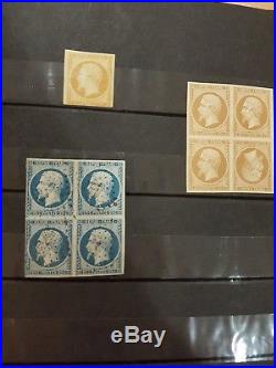 LOT #315 FRANCE collection timbres dt carnets Samothrace paire n°5 4 retouchés R
