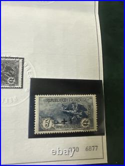 LOT 345-TIMBRE FRANCE NEUF N° 169 ORPHELINS Timbre, signé brun, certificat