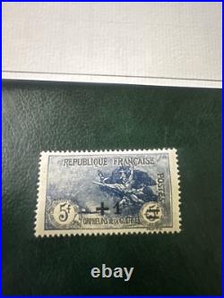 LOT 345-TIMBRE FRANCE NEUF N° 169 ORPHELINS Timbre, signé brun, certificat