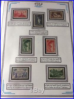 LOT #85 FRANCE giga collection timbres dont ceres en multiple en 12 albums Yvert