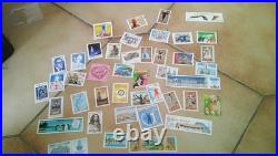 LOT DE 372 TIMBRES NEUFS EN EUROS. VF 24152. De 0.46 ct à 5
