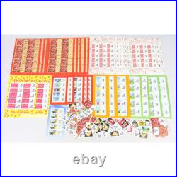 LOT DE TIMBRES ET FEUILLES PERSONNALISÉS À VALIDITÉ PERMANENTE 20g FACIALE 475