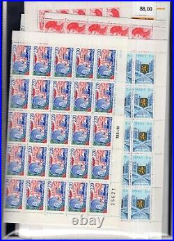LOT DE TIMBRES NEUFS FACIALE EN FRS VENDU A 45% DE LA FACIALE VF 1277 (Ai89)
