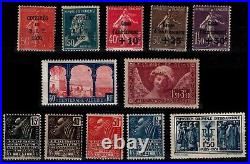 L'ANNÉE 1930 Complète, Neufs = Cote 787 / Lot Timbres France (12 timbres)