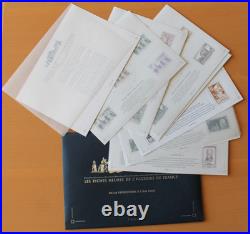 Les riches heures de l'Histoire de FRANCE # 11 feuillets # Neufs 2024
