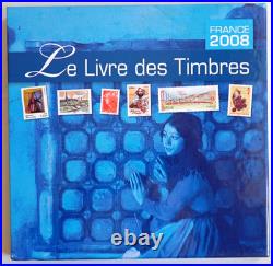 Livre Des Timbres De France 2008-2007-2006-2005-2004-2003-2002-2001 Complets