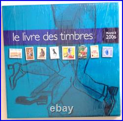Livre Des Timbres De France 2008-2007-2006-2005-2004-2003-2002-2001 Complets