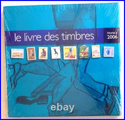 Livre Des Timbres De France 2008-2007-2006-2005-2004-2003-2002-2001 Complets