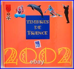 Livre Des Timbres De France 2008-2007-2006-2005-2004-2003-2002-2001 Complets
