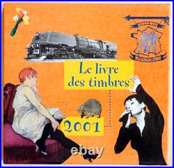 Livre Des Timbres De France 2008-2007-2006-2005-2004-2003-2002-2001 Complets