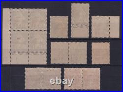 Lot 1397 Lot de variétés sur Caisse d'amortissement (246b, 249b, 247a, 277a.)