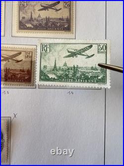 Lot 1557 Collection France 1849-1950 dt n°2,6,33, caisses, PA 1,2,14,15