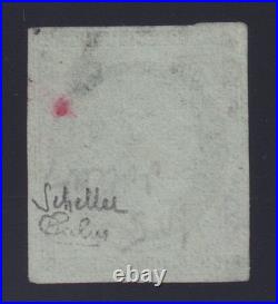 Lot 1779 n°2 Cérès 15c vert neuf  BELLE NUANCE aminci Certificat Scheller