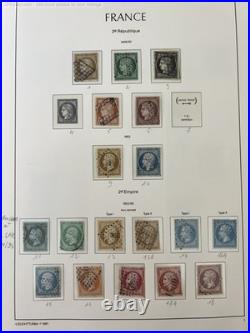 Lot 1824 Collection FRANCE 1849-1900 dt n°1,2,6,9,18, 35 neuf, 40A, 44x2+++ Lot 1824 Collection FRANCE 1849-1900 dt n°1,2,6,9,18, 35 neuf, 40A, 44x2+++