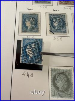 Lot 1824 Collection FRANCE 1849-1900 dt n°1,2,6,9,18, 35 neuf, 40A, 44x2+++