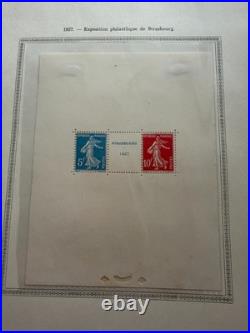 Lot 1830 Collection FRANCE (Blocs-feuillets dt CITEX, TAXE, Préo, Fm) +++ Lot 1830 Collection FRANCE (Blocs-feuillets dt CITEX, TAXE, Préo, Fm) +++