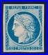Lot 1913 n°8 Cérès 20c bleu s/jaunâtre DURIEU NON ÉMIS neuf TB Certif