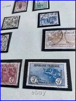 Lot 19 Collection timbres France 1900-1960 148 à 155 Orphelins, 257A, 354/355