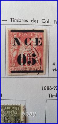 Lot 320 Timbres Colonie Française Nouvelle Calédonie Neuf Oblitéré 1881 à 1946