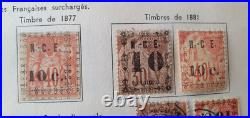 Lot 320 Timbres Colonie Française Nouvelle Calédonie Neuf Oblitéré 1881 à 1946