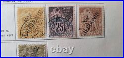 Lot 320 Timbres Colonie Française Nouvelle Calédonie Neuf Oblitéré 1881 à 1946