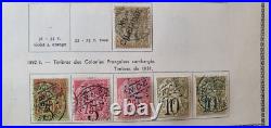 Lot 320 Timbres Colonie Française Nouvelle Calédonie Neuf Oblitéré 1881 à 1946