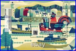 Lot 4 NFTIMBRE 5 2025 Neuf sous blister Coq citadin montagnard champêtre marin