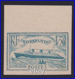 Lot 794 n°300e Normandie bleu clair RARE neuf avec BDF Signé / certificat