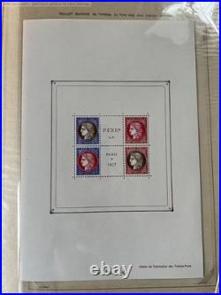 Lot 920 Collection France 1 album PA (1,2,14,15), Préo, Taxe, PEXIP x 2