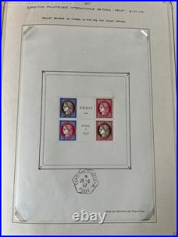 Lot 920 Collection France 1 album PA (1,2,14,15), Préo, Taxe, PEXIP x 2