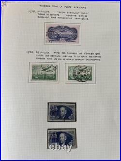 Lot 920 Collection France 1 album PA (1,2,14,15), Préo, Taxe, PEXIP x 2