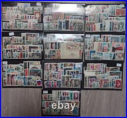 Lot Années complètes France 1960 à 1969 inclus YT 1230 à 1620 neuf luxe (2)