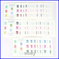 Lot Blocs Feuillet Timbres En Euros Avec Défauts Pour Affranchir, Faciale 329