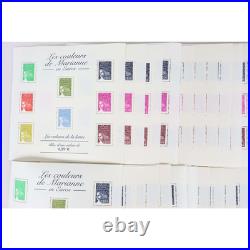 Lot Blocs Feuillet Timbres En Euros Avec Défauts Pour Affranchir, Faciale 329