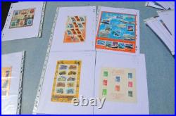 + Lot Blocs Feuillets Carnets Mnh / Cote 3200 E / Faciale++ /. 50 Scans