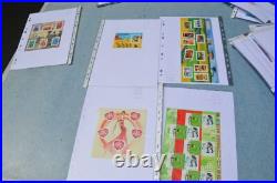 + Lot Blocs Feuillets Carnets Mnh / Cote 3200 E / Faciale++ /. 50 Scans