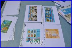 + Lot Blocs Feuillets Carnets Mnh / Cote 3200 E / Faciale++ /. 50 Scans