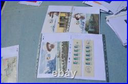 + Lot Blocs Feuillets Carnets Mnh / Cote 3200 E / Faciale++ /. 50 Scans