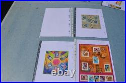 + Lot Blocs Feuillets Carnets Mnh / Cote 3200 E / Faciale++ /. 50 Scans