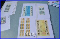 + Lot Blocs Feuillets Carnets Mnh / Cote 3200 E / Faciale++ /. 50 Scans