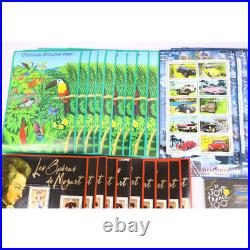 Lot Blocs Feuillets Timbres En Euros Avec Défauts Pour Affranchir Faciale 152