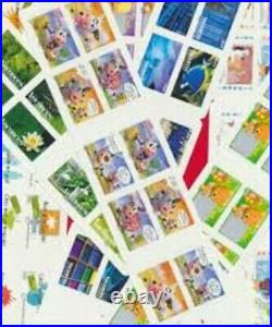 Lot CARNETS 100 timbres autocollants lettre prioritaire 20 g neufs faciale
