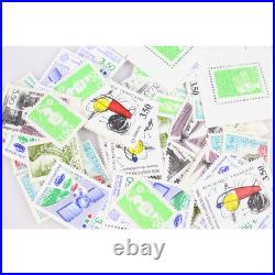 Lot De 100 Affranchissements Pour Lettres 20g France Avec 3 Timbres En Francs