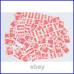 Lot De 100 Timbres A Validité Permanente, Tvp Marianne Rouge Lettres 20g