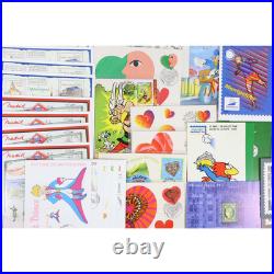 Lot De 128 Cartes Postales Pour Le Monde Pré-affranchies Validité Permanente