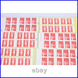 Lot De 140 Timbres Autoadhésifs Lettres 20g Vp France, Carnets Pour Affranchir